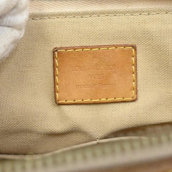 LOUIS VUITTON Siracusa PM Shoulder Bag Damier Azur Leather White N41113 12AA089 - Picture 13 of 15